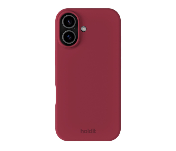 Holdit Silicone Case iPhone 17 Red Velvet 16801 - 1361702 - zdjęcie